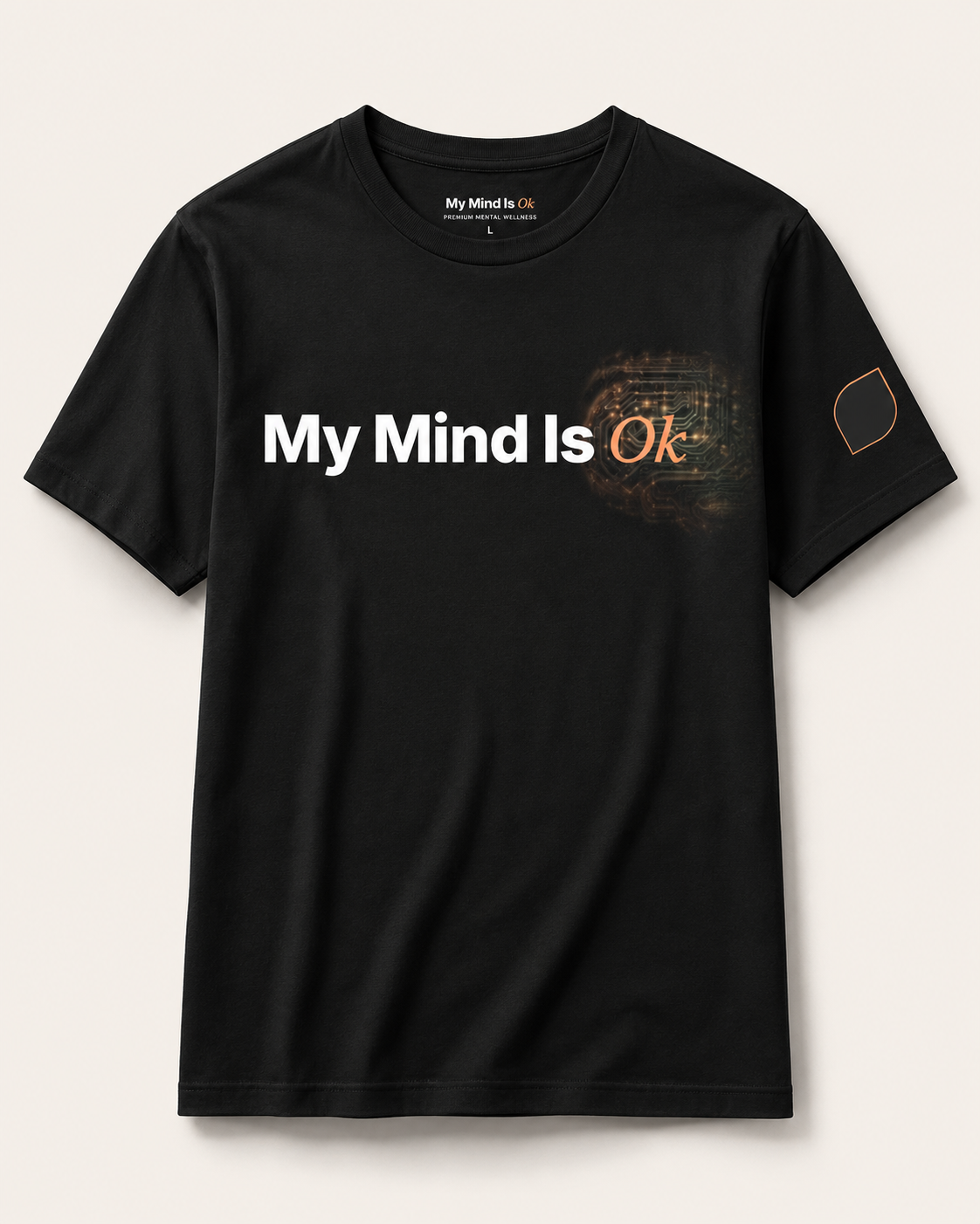 Black MMIO signature T-shirt